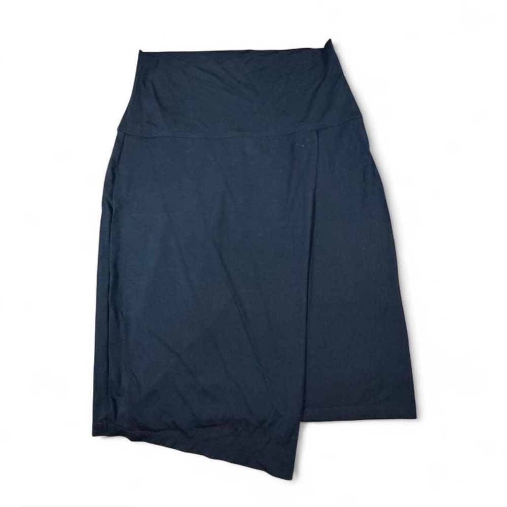 Athleta Black High-Waist Stretch Knit Skirt | Size Small